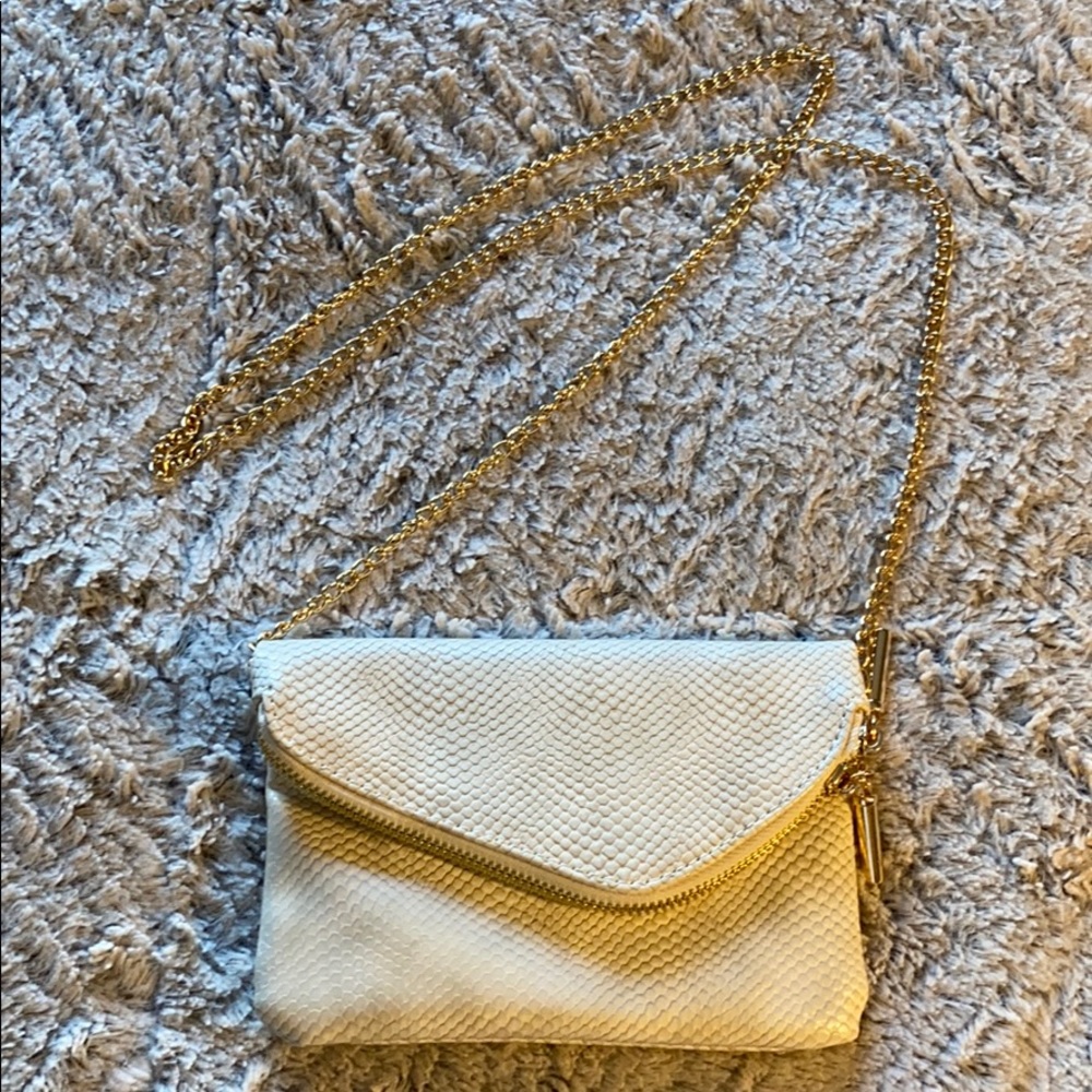 Cream Mini Shoulder Bag
